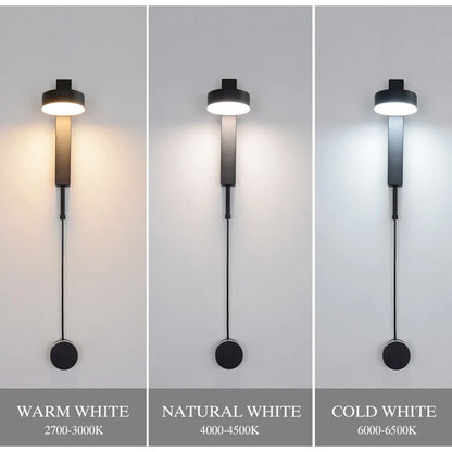 Vertical Onyx Wall Lamp